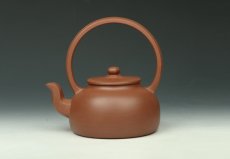 紫砂壶图片：大彬提梁 - 美壶网