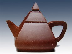 紫砂壶图片：金字塔壶 - 美壶网