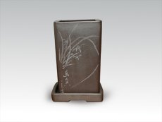 紫砂壶图片：千筒   泥料：紫泥 - 美壶网