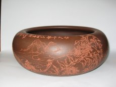 紫砂壶图片：笔洗 - 美壶网