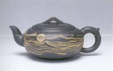 紫砂壶图片：蛟桥夜月壶 - 美壶网