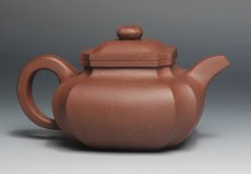 紫砂壶图片：四方菱花 - 美壶网