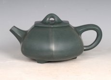 紫砂壶图片：六方石瓢 - 美壶网