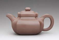 紫砂壶图片：四方抽角 - 美壶网