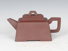 紫砂壶图片：四方桥鼎 - 美壶网