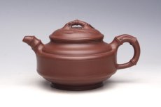 紫砂壶图片：双线竹鼓 - 美壶网