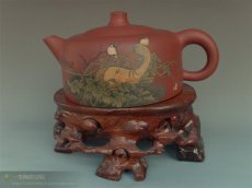 紫砂壶图片：井栏---屋后歌声 - 美壶网