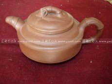 紫砂壶图片：竹鼓300cc - 美壶网