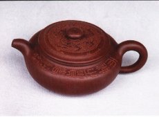 紫砂壶图片：扁腹壶 - 美壶网