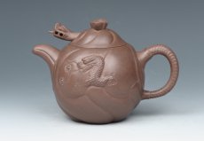 紫砂壶图片：鱼化龙 - 美壶网