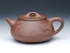 紫砂壶图片：景舟石瓢壶 - 美壶网