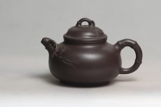 紫砂壶图片：佛心竹 - 美壶网