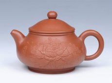 紫砂壶图片：潘壶（国色天香） - 美壶网