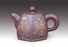 紫砂壶图片：铜六方 - 美壶网