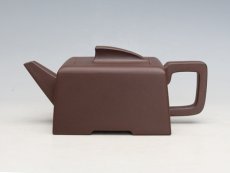 紫砂壶图片：逸方 泥料：拼紫泥 - 美壶网