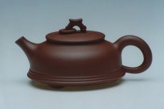 紫砂壶图片：三脚 玉环（清水泥 - 美壶网