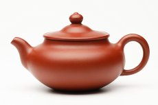 紫砂壶图片：宝灵壶 大红袍 - 美壶网