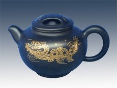 紫砂壶图片：金丝嵌龙 - 美壶网