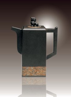 紫砂壶图片：云柱壶 - 美壶网