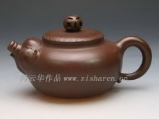 紫砂壶图片：招财福猪 - 美壶网