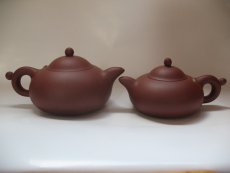 紫砂壶图片：双波玉婵(对) - 美壶网