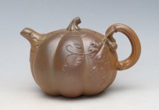 紫砂壶图片：南瓜壶350CC - 美壶网