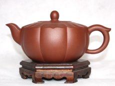 紫砂壶图片：底槽青  花磊壶 - 美壶网