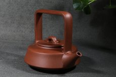 紫砂壶图片：步云提梁 - 美壶网