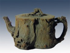 紫砂壶图片：松段壶 - 美壶网