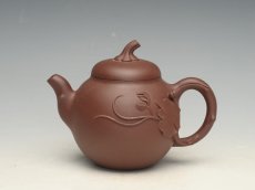 紫砂壶图片：南瓜壶   容量：250cc - 美壶网