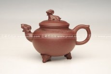 紫砂壶图片：三羊开泰 - 美壶网