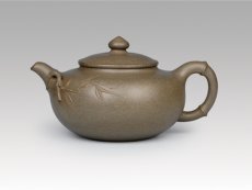 紫砂壶图片：田园情趣―竹 - 美壶网