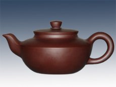 紫砂壶图片：汉扁周顺荣 - 美壶网