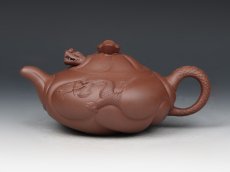 紫砂壶图片：鱼化龙 - 美壶网