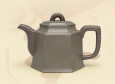 紫砂壶图片：木然钟情 - 美壶网