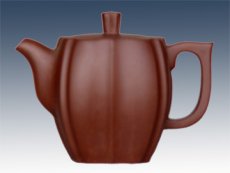 紫砂壶图片：四方抽角 - 美壶网