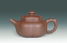 紫砂壶图片：1号梅花周盘壶 - 美壶网