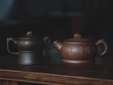 紫砂壶图片：鼓韵遗风系列 - 美壶网