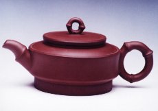 紫砂壶图片：圈纤壶 - 美壶网