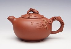 紫砂壶图片：玉兰春色 - 美壶网
