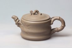 紫砂壶图片：大竹段壶 - 美壶网