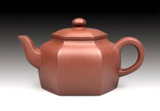 紫砂壶图片：9 六方秦权 - 美壶网