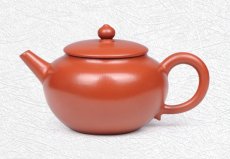 紫砂壶图片：平盖如意 - 美壶网