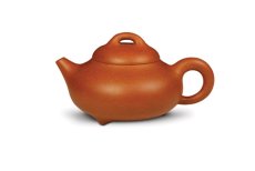 紫砂壶图片：三足鼎壶 - 美壶网