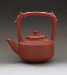 紫砂壶图片：双龙捉梁 - 美壶网