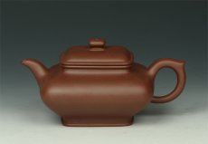 紫砂壶图片：四方虚扁 - 美壶网