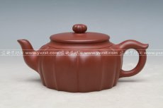 紫砂壶图片：筋纹平盖 - 美壶网
