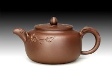 紫砂壶图片：21 春花秋实 - 美壶网