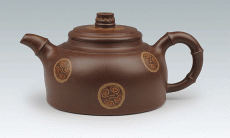 紫砂壶图片：寿竹 - 美壶网