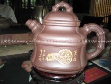 紫砂壶图片：竹鼎 - 美壶网